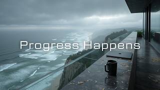 Nothing Moves, Yet Progress Happens | Calm Deep Work Music for Studying & Smooth Productivity Flow