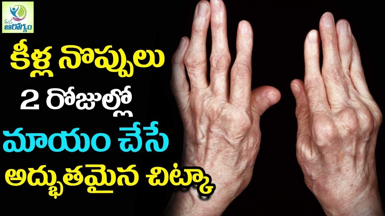 Instant Relief from Joint Pains and Arthritis Naturally Mana Arogyam