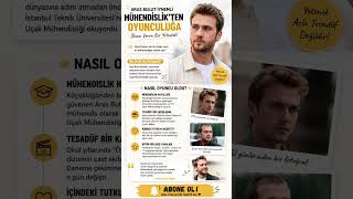 Aras Bulut İynemli Aslında Oyuncu Değildi! Mühendislikten Zirveye Giden Şaşırtan Hikaye 😱