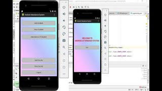 Attendance Monitoring System In Android App With Full Source Code Demo