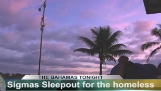 SLEEPOUT FOR THE HOMELESS 2014  - Phi Beta Sigma (Beta Beta Lambda Chapter - College of The Bahamas)