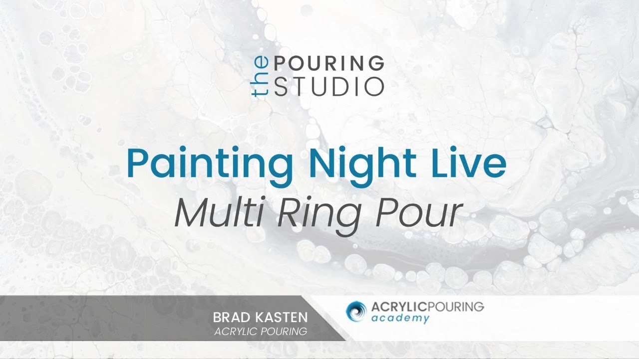 Painting Night Live – Multi Ring Pour
