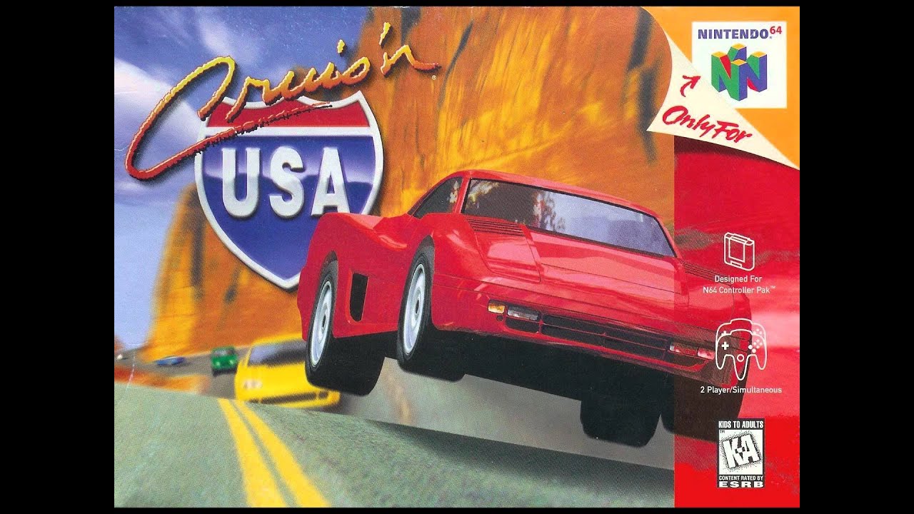 FIRST TIME PLAYING CRUIS'N USA (N64) (THROWBACK GAMING SUNDAY) YouTube
