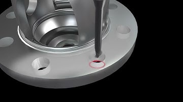 CNC deburring of differential case