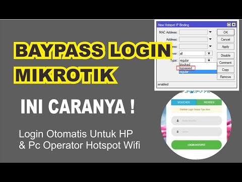 ?Bypass Login Mikrotik ini Caranya agar Hp & Pc Operator Hotspot wifi Otomatis Login