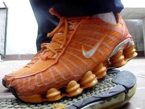 nike shox tl1 naranjas