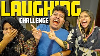 Laughing Challenge with Alia \& Asifa 🤣 | Irfan's View❤️