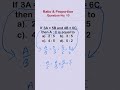 Ratio and proportion | No. 10 | arithmetic | competitive examination mathematics | competition