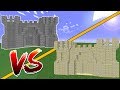 KUM KALE VS TAŞ KALE (Minecraft)