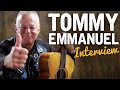 Tommy Emmanuel Spills the Beans to Tony Polecastro!