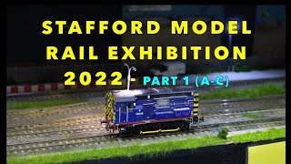 Model Layouts Galore Over 40 - Stafford Model Rail Show 2022 Part 1 A-C Layouts Alphabetically