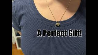 Perfect Gift Minimalist Letter Necklace for Daily Wear