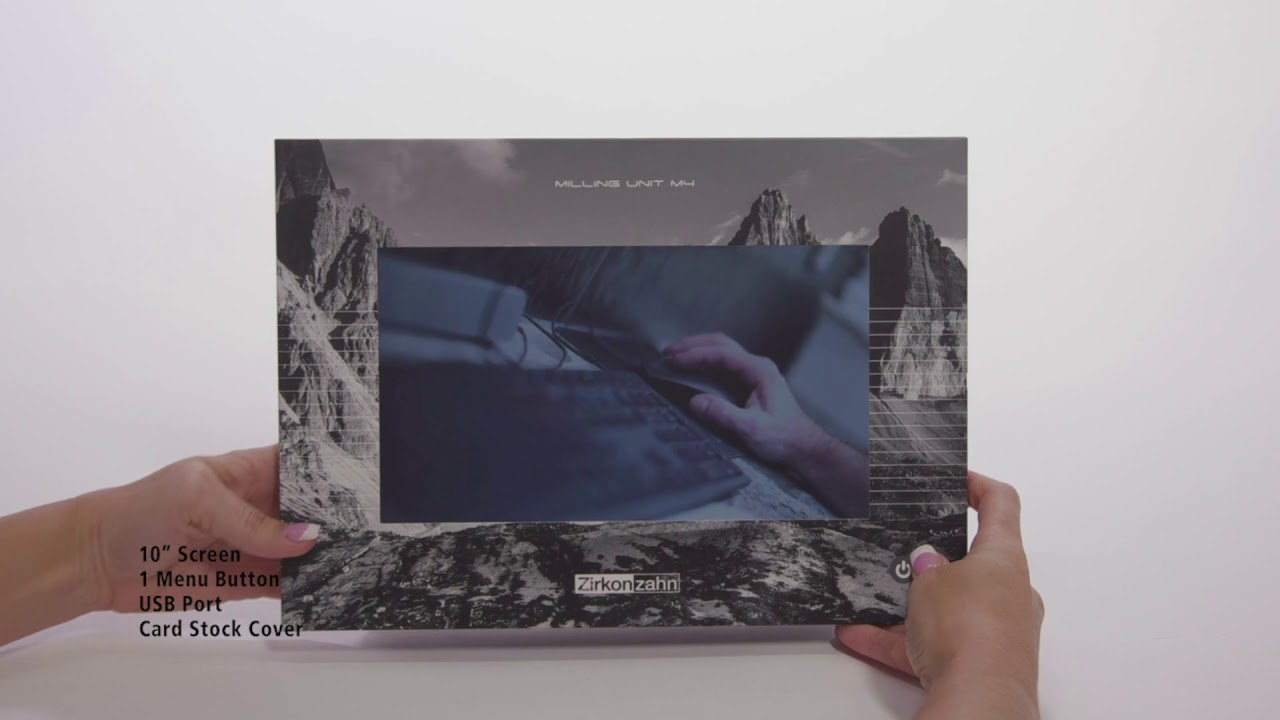 Video Book with table top stand