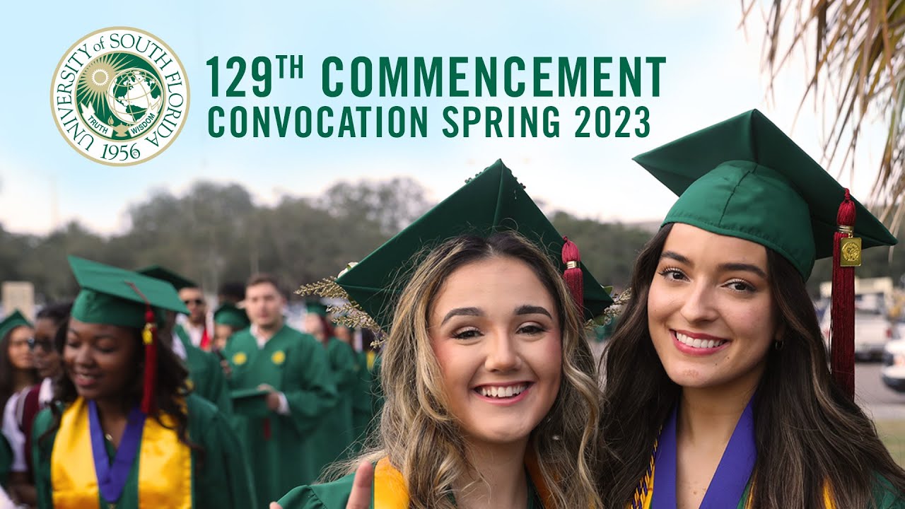 USF Spring 2023 Commencement Ceremony May 7th ceremony at 130 p.m