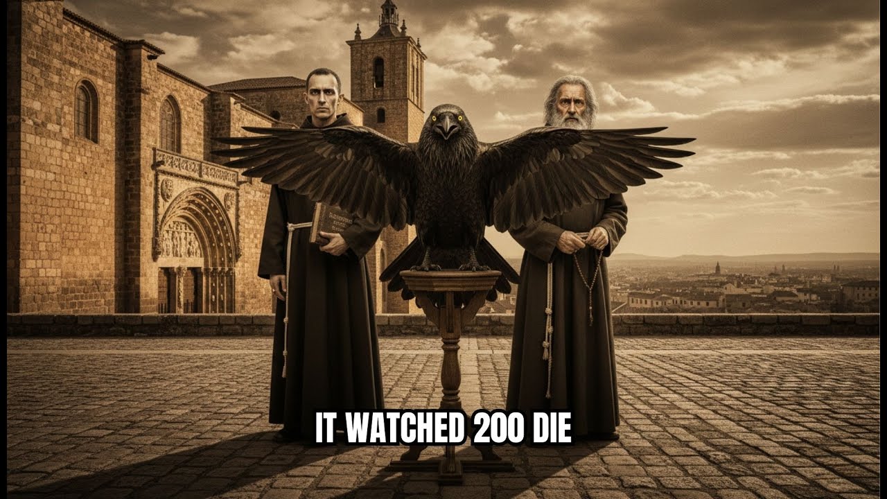 THE INQUISITION TORTURE CHAMBER RAVEN: 1480 SPANISH BIRD WATCHED 200 CONFESSIONS, PLUCKED OUT