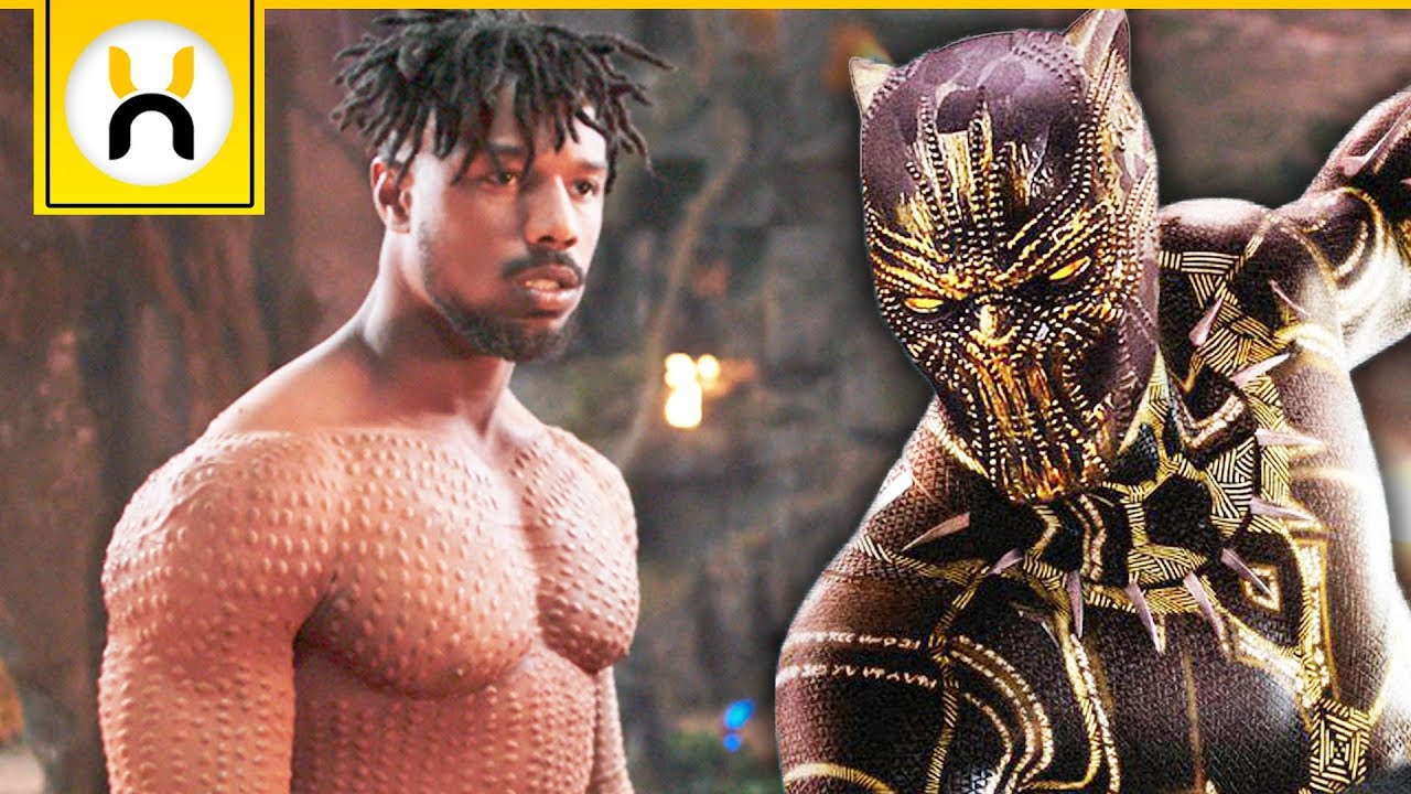 Killmonger's Wakandan Origins & Scars Explained | Black Panther - YouTube