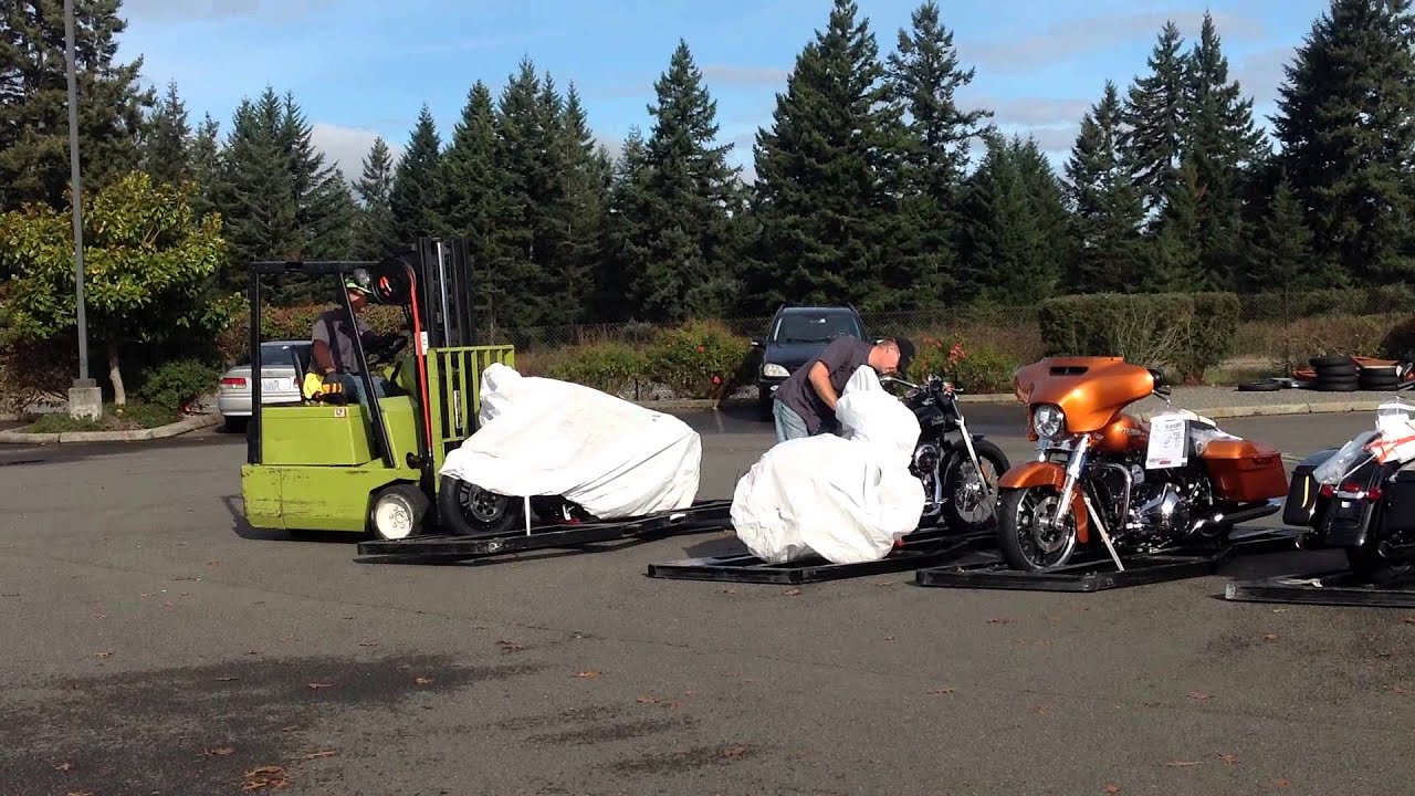 Motorcycle Delivery Day at Nortwest Harley