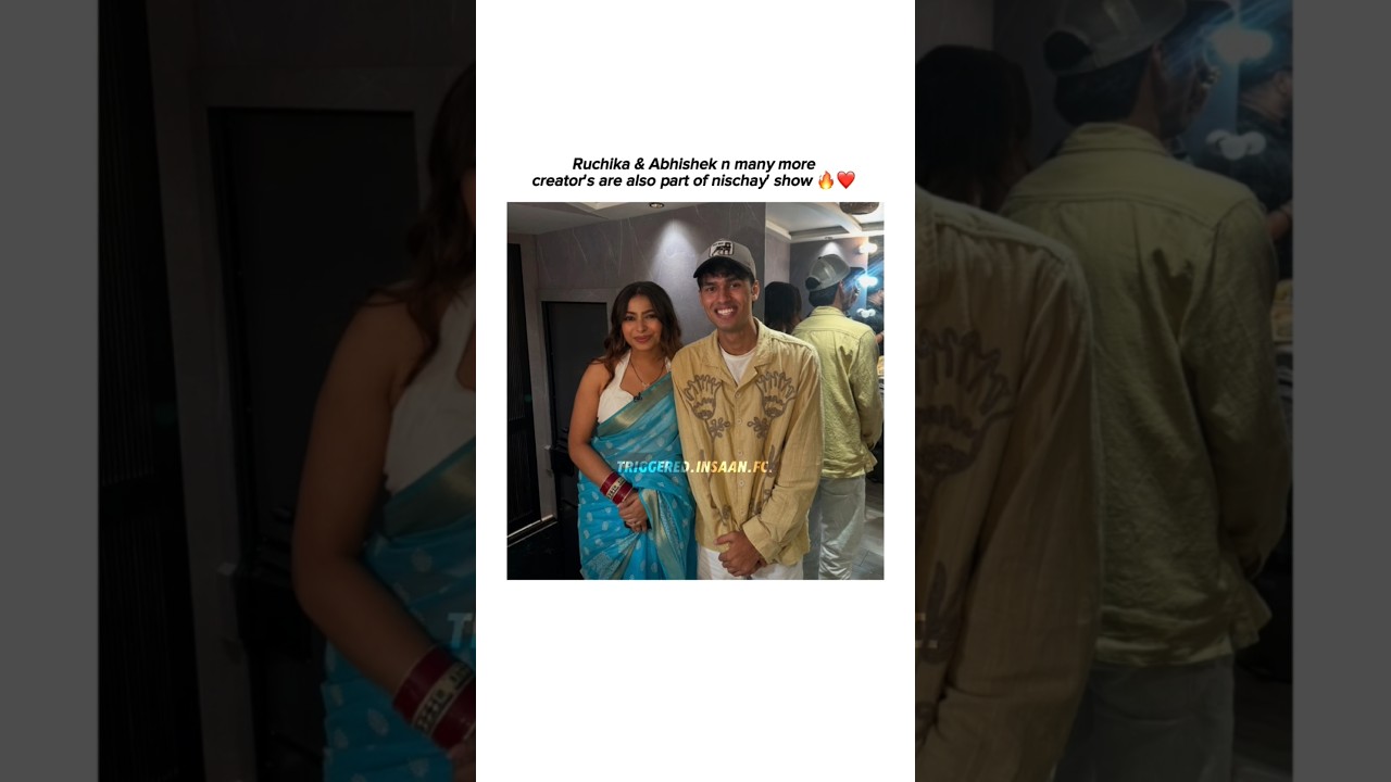 Ruchika n Abhishek and many more creator's are also a part of trade up show 🔥❤️ #triggeredinsaan