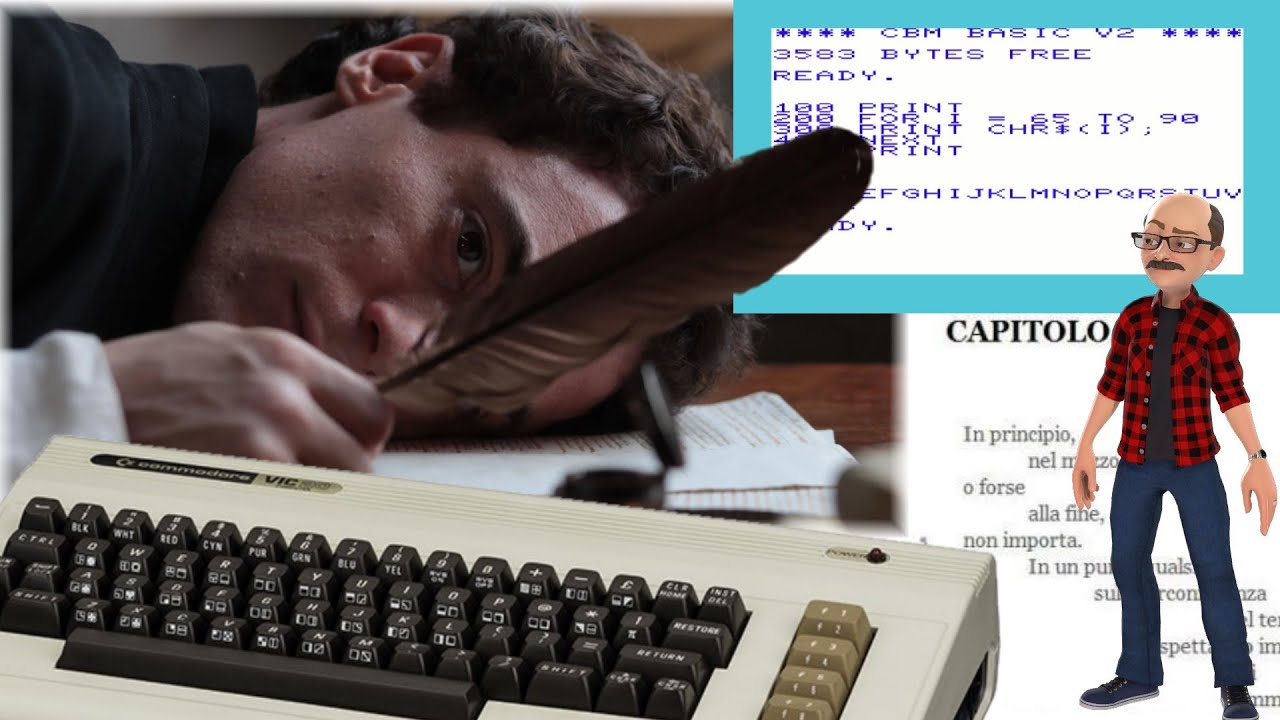 Poesie... random con il Vic-20 / RetroComputing - YouTube