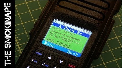 Ailunce HD1 Importing DMR ID Database / Digital Contacts - TheSmokinApe