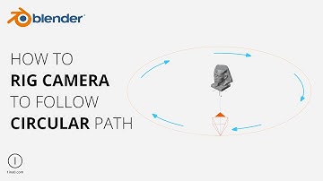 ⦶ Blender | How to rig camera to follow circular path