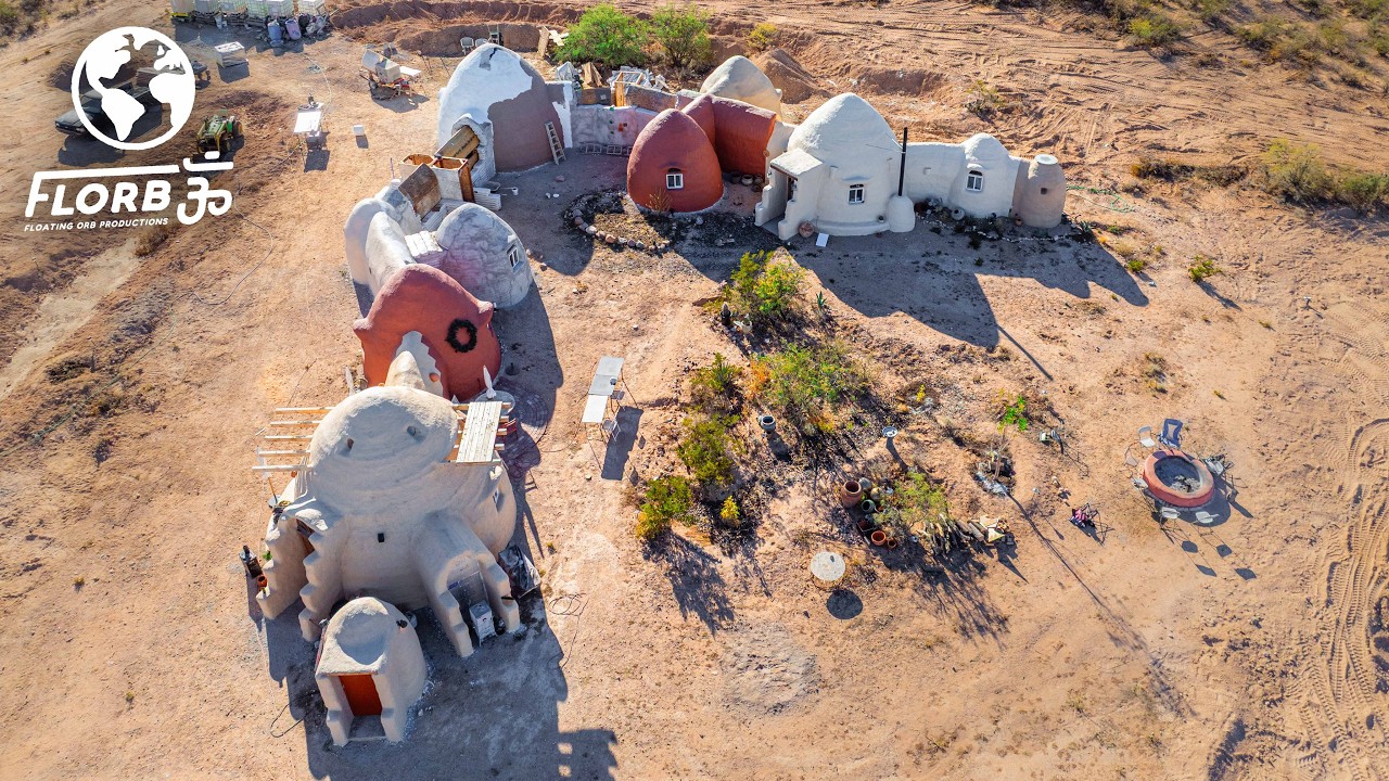 Building a Dome Home Paradise in the Desert of Arizona