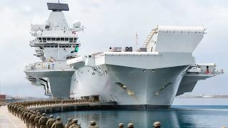 UK’s Largest Aircraft Carrier Ever Made in Action Shocking the World