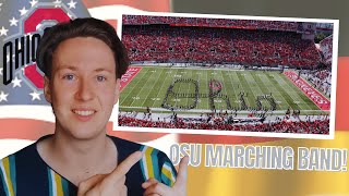 German reacts to THE OHIO STATE BUCKEYES MARCHING BAND vs. PSU