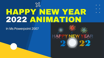 Happy new year 2022 Animaton | Crazy Tutorial Tv