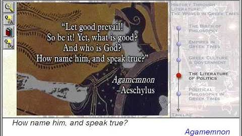 The Literature of Politics (The World in Greek Times Part 4)