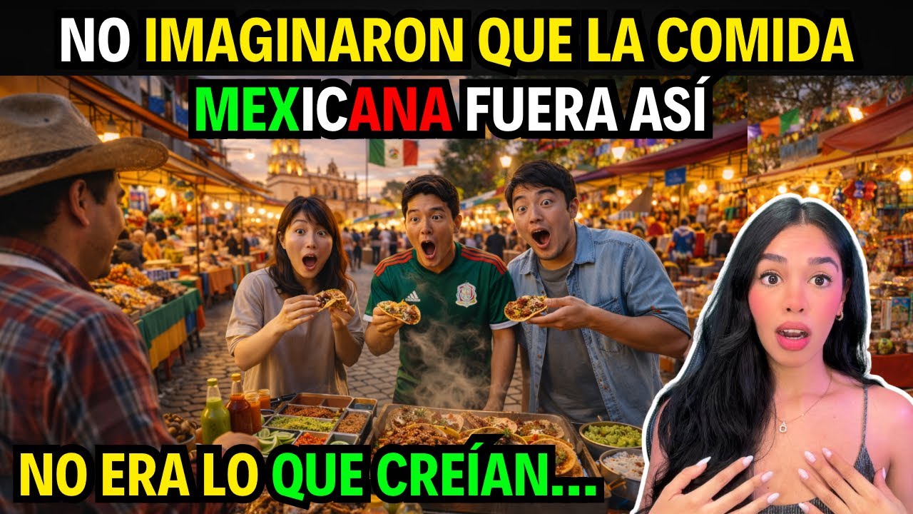 LO QUE PROBARON ESTOS JAPONESES EN MÉXICO LOS DEJÓ COMPLETAMENTE EN SHOCK 🇲🇽😱