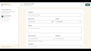 Tutorial-04 | How to add a new patient