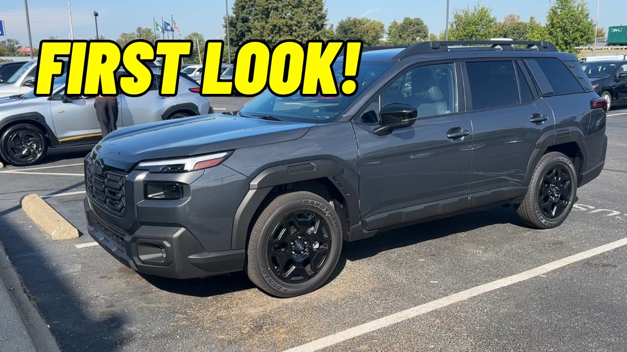 Первый взгляд на обновленный Subaru Outback 2026 года!