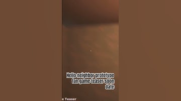 Hello neighbor prototype fan game teaser soon date #helloneighbor #teaser #fangame #shorts