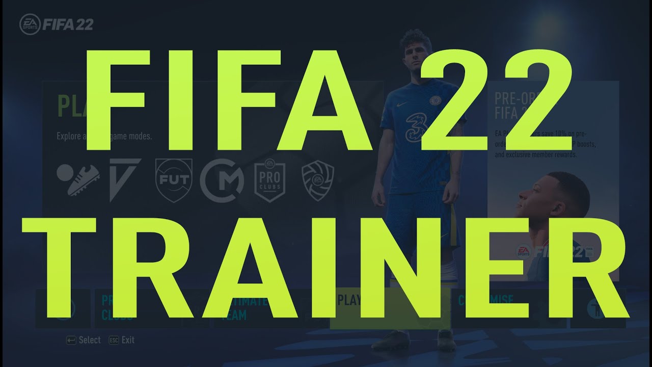 FIFA 22 Trainer Free Cheat YouTube