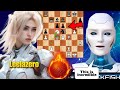 A perfect knight sacrifice by stockfish against leelazero in chess  stockfish vs lc0  chess  ai