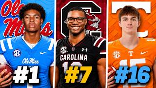 Ranking Every SEC Starting Quarterback Entering 2026
