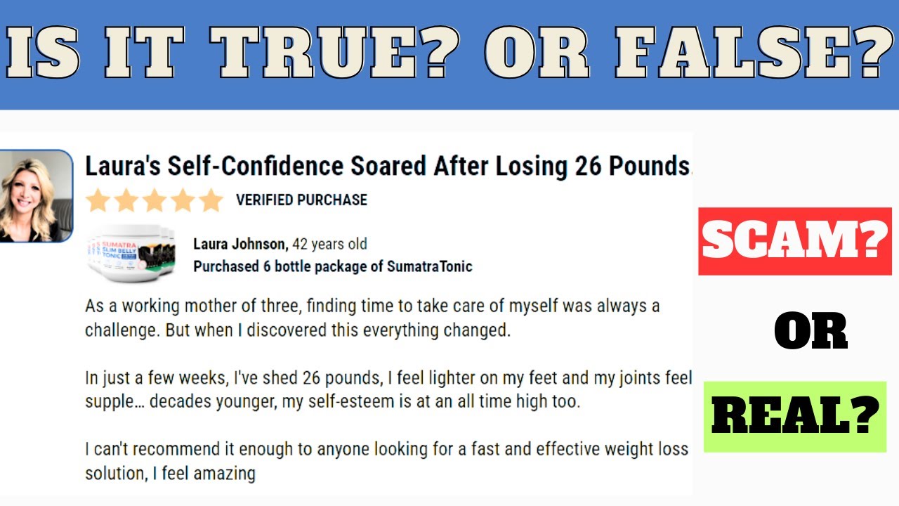 Sumatra Slim Belly Tonic Review 2024: Does It Really Work for Weight Loss Transformation?| #sumatra