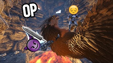 NEW META GRIFFIN + TEK SWORD 800% DMG | Ark Official PVP 🍭