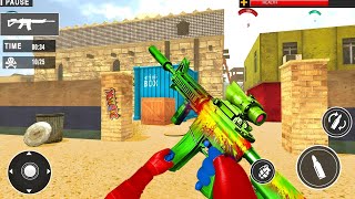 FPSポリシューティング - コマンドーオペレーションFPSシューティングゲーム_Androidゲームプレイ#4 screenshot 1