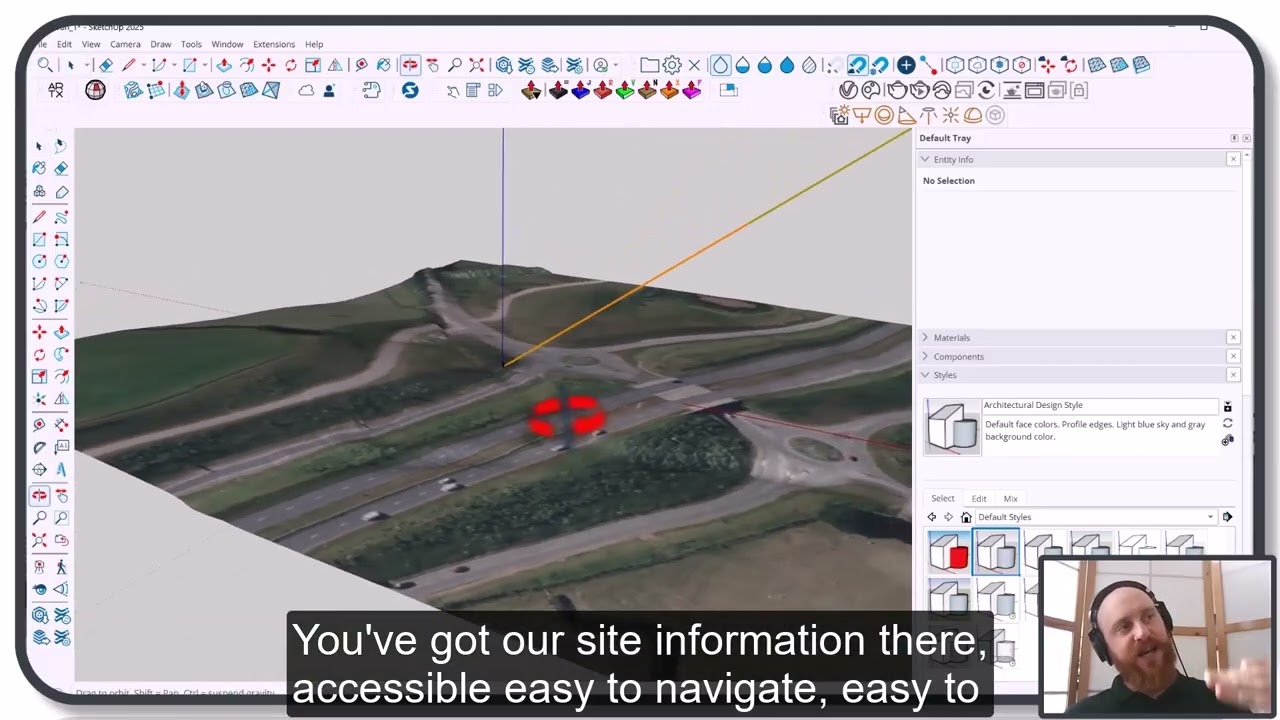 Importing site context with add location