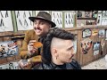  asmr barber  the rockabilly mullet  relaxing experience