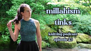 Mini Mock Neck and Teddy Zip epic wins, Leela top  and Lakes Stripe tests - knitting podcast ep. 23