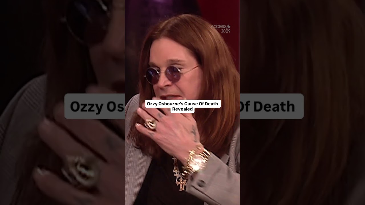 Ozzy Osbourne's Cause Of Death Revealed
