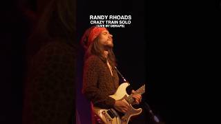 Randy Rhoads Crazy Train Solo Live Cover