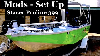 Stacer Proline 399, Set up for fishing