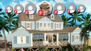 Can 10 PRO BUILDERS make a house in bloxburg WITHOUT COMMUNICATING?