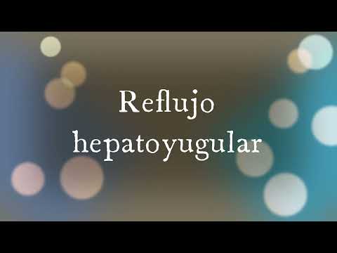 Reflujo hepatoyugular