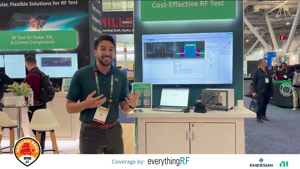 (NI) IMS2026 Spotlight / Core Vector Signal Transceiver RF TEST