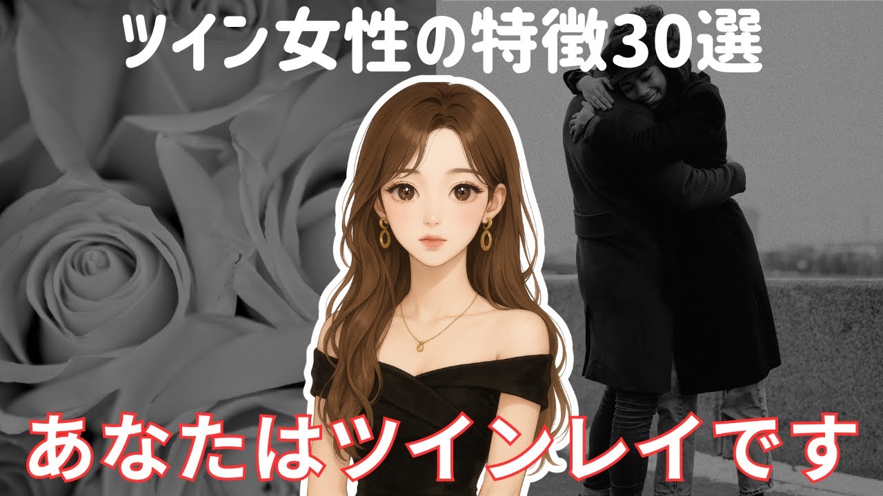 【実体験】あなたはツインレイですーツイン女性に共通する30個の特徴